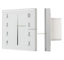 Панель Sens SMART-P29-DIM White (230V, 4 зоны, 2.4G) (Arlight, IP20 Пластик, 5 лет)