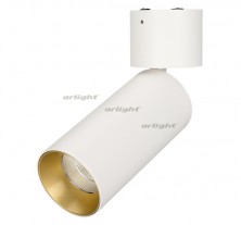 Светильник SP-POLO-SURFACE-FLAP-R65-8W White5000 (WH-GD, 40 deg) (Arlight, IP20 Металл, 3 года)