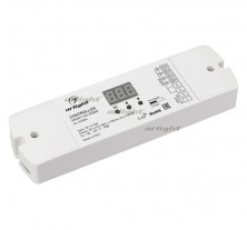 Контроллер тока SMART-K5-RGBW (12-36V, 4x700mA, 2.4G) (Arlight, IP20 Пластик, 5 лет)