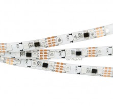 Лента SPI-5000SE-5060-60 12V Cx3 RGB-Auto (10mm, 13.2W/m, IP65) (Arlight, Закрытый, IP65)