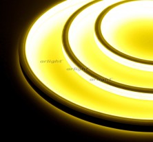 Гибкий неон ARL-MOONLIGHT-1213-TOP 24V Yellow (Arlight, 8 Вт/м, IP67)