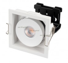 Светильник CL-SIMPLE-S80x80-9W Warm3000 (WH, 45 deg) (Arlight, IP20 Металл, 3 года)