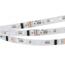 Лента DMX-5000-5060-60 24V Cx6 RGB (12mm, 12.5W, IP20) (Arlight, Открытый, IP20)