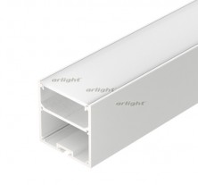 Профиль с экраном SL-LINE-5050-2500 WHITE+OPAL (Arlight, Алюминий)