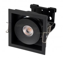 Светильник CL-SIMPLE-S80x80-9W Warm3000 (BK, 45 deg) (Arlight, IP20 Металл, 3 года)