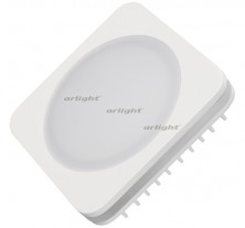 Светодиодная панель LTD-96x96SOL-10W Warm White 3000K (Arlight, IP44 Пластик, 3 года)
