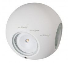 Светильник LGD-Wall-Orb-4WH-8W Warm White (Arlight, IP54 Металл, 3 года)