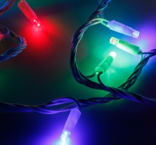 Светодиодная гирлянда ARD-STRING-PRO-10000-WHITE-100LED-LIVE RGB (230V, 7W) (Ardecoled, IP65)