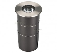 Светильник LTD-GROUND-R65-6W Warm3000 (SL, 24 deg, 230V) (Arlight, IP67 Металл, 3 года)
