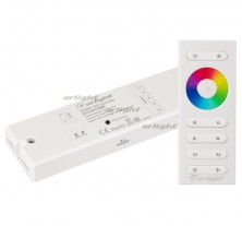 Контроллер SR-2839W White (12-24 В,240-480 Вт,RGBW,ПДУ сенсор)) (Arlight, IP20 Пластик, 1 год)