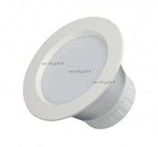 Светодиодный светильник DL-140F-9W Warm White (Arlight, Потолочный)