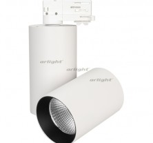 Светильник SP-POLO-TRACK-TURN-R85-15W White5000 (WH-BK, 40 deg) (Arlight, IP20 Металл, 3 года)