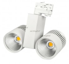 Светодиодный светильник LGD-2271WH-2x30W-4TR Warm White 24deg (Arlight, IP20 Металл, 3 года)