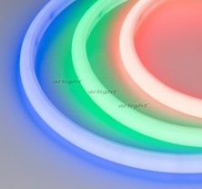 Гибкий неон ARL-MOONLIGHT-1516-DOME 24V RGB (Arlight, 12 Вт/м, IP67)